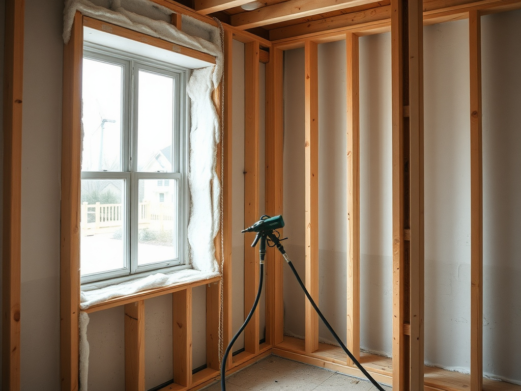 Wall Spray Foam Insulation